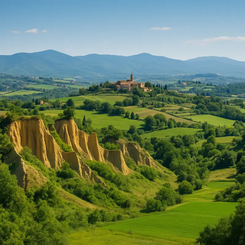 Valdarno Aretino: tra Balze leonardesche, borghi vivi e arte contemporanea