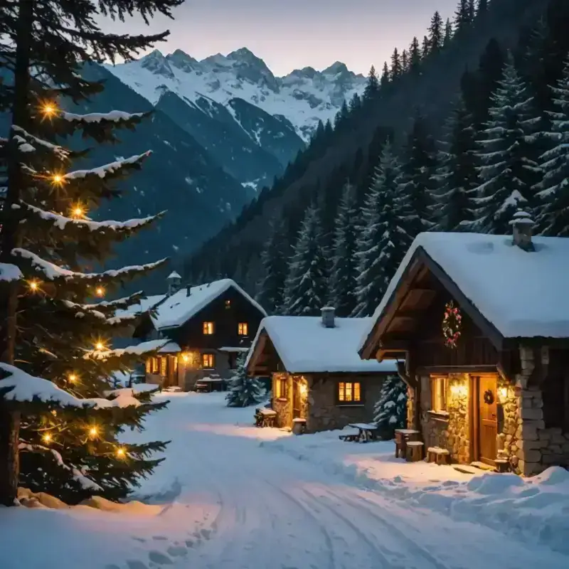 Weekend natalizi in montagna: idee originali per un Natale magico