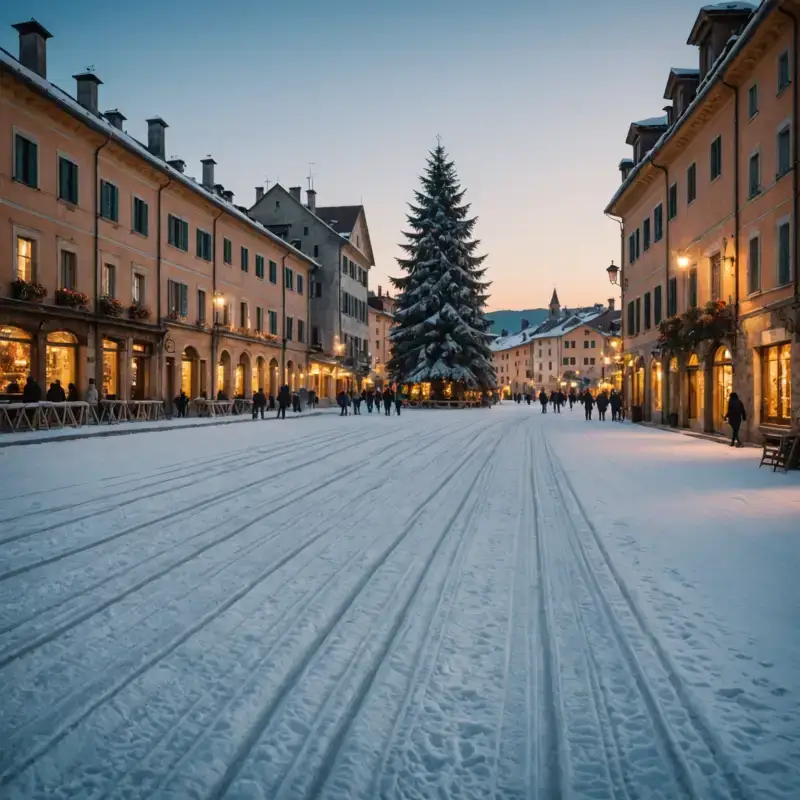 Piste di pattinaggio su ghiaccio temporanee: magia natalizia e nuove opportunità