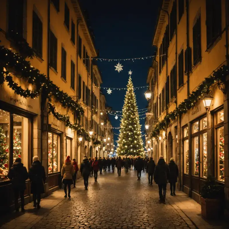 Natale d’autore: itinerari tra luci, arte e magia urbana