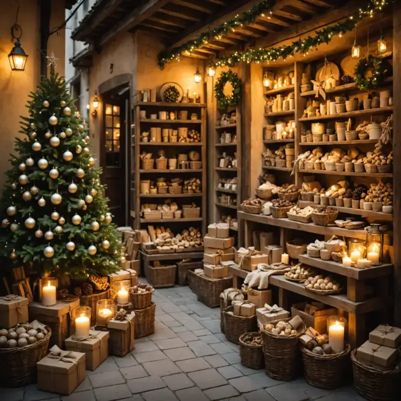 Regali di Natale unici: il fascino dei mercatini di artigianato handmade