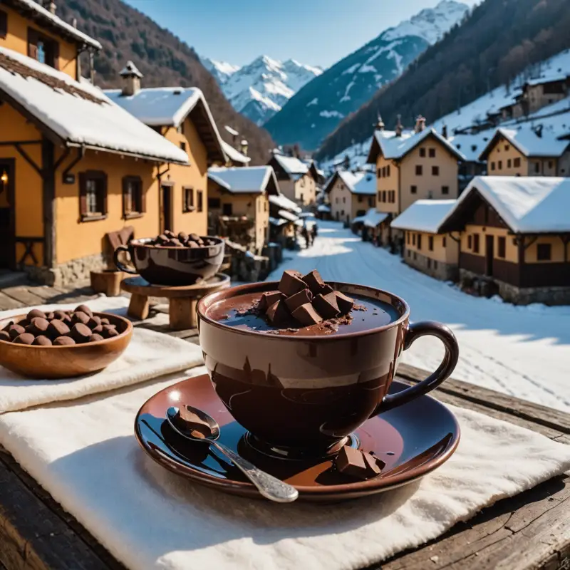 Cioccolata calda gourmet in inverno: itinerari golosi e panorami da fiaba