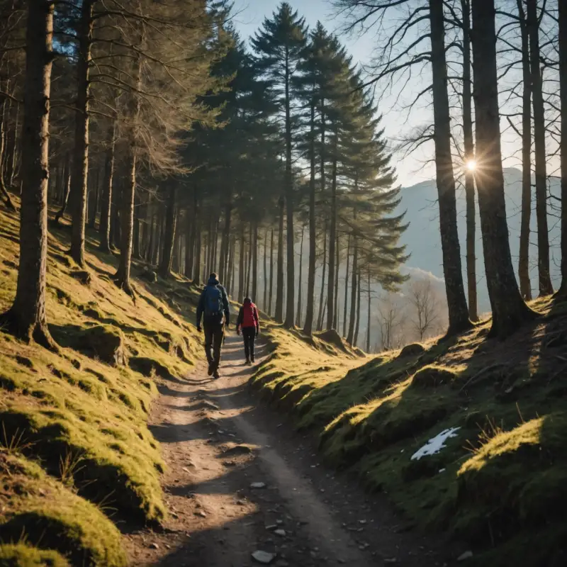 Trekking nei boschi della Valtiberina in inverno: idee weekend tra natura, relax e gusto