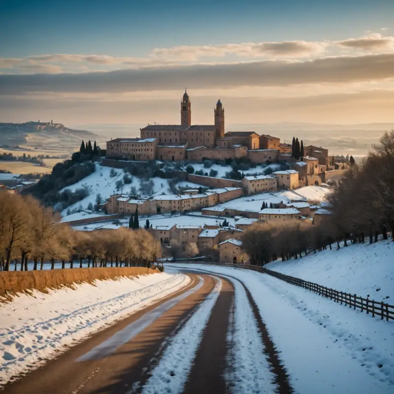 Mare d’inverno vicino Siena: itinerari e borghi da scoprire fuori stagione