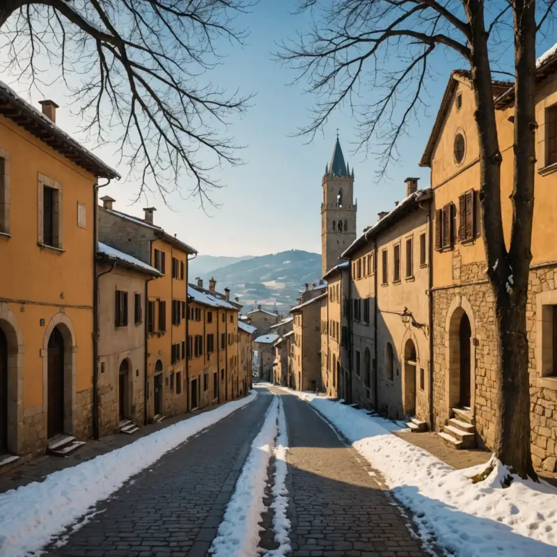 Itinerari invernali ad Arezzo: mete senza neve, clima secco e panorami sorprendenti