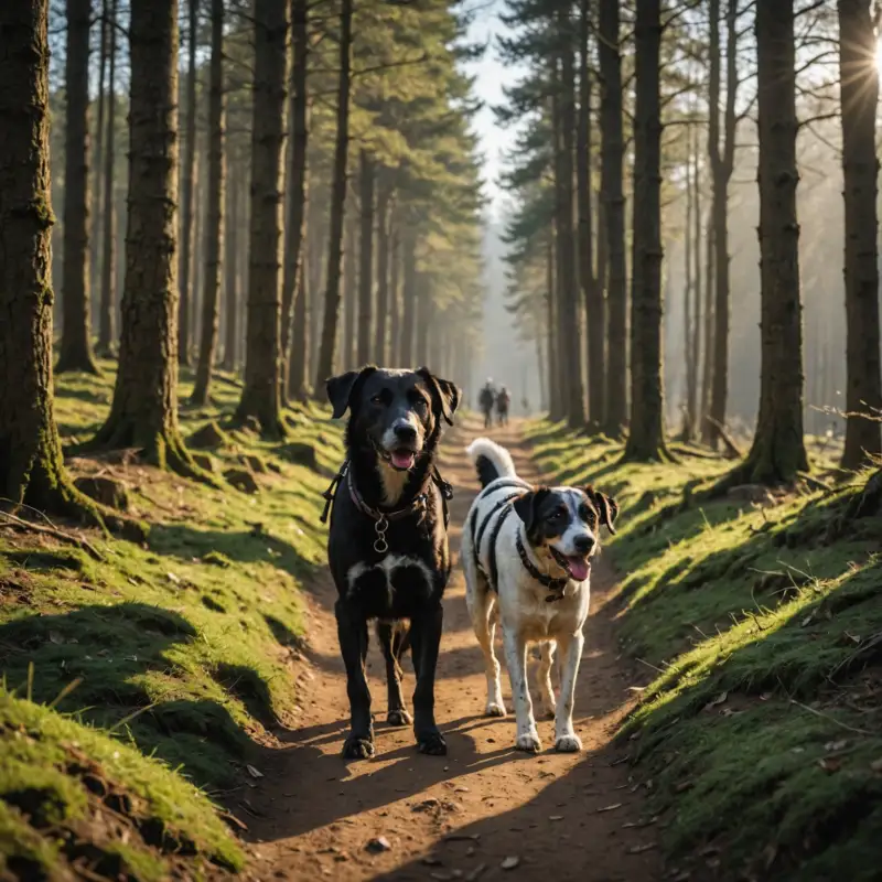 Trekking invernale con il cane vicino ad Arezzo: itinerari, consigli e idee