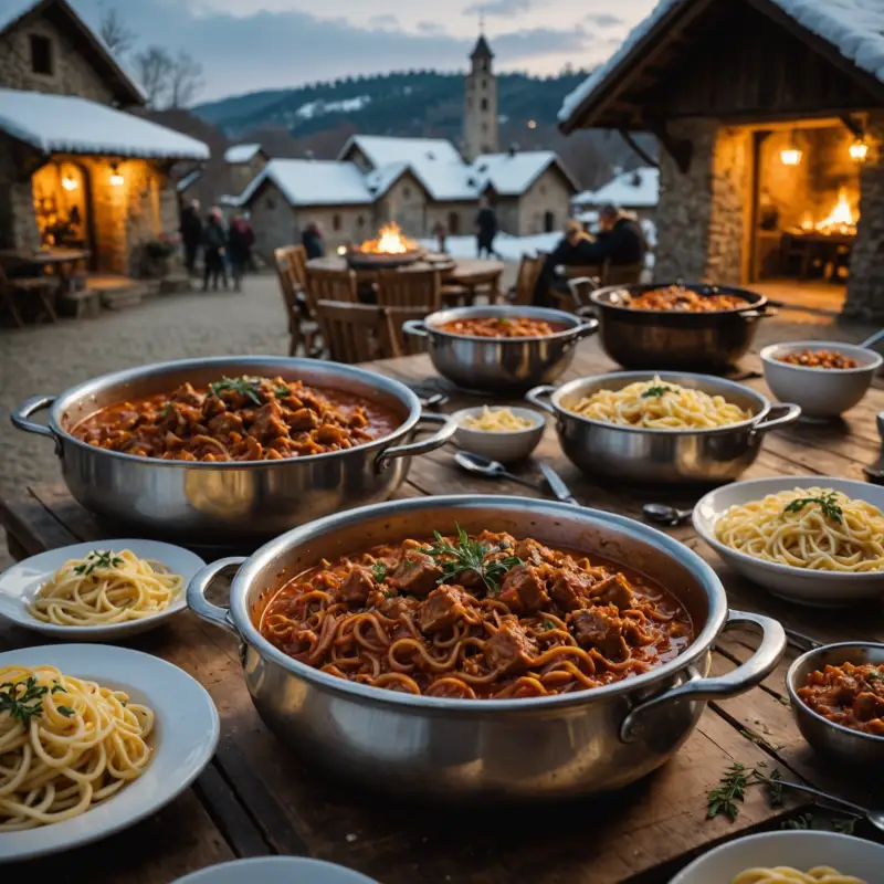 Il sapore autentico dell’inverno: pici al ragù di cinghiale tra eventi e tradizione nell’Arcipelago Toscano