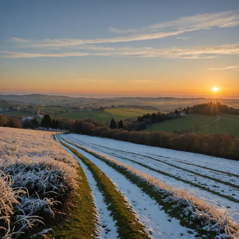 Alba e tramonto in collina d’inverno: esperienze indimenticabili sulle alture di Livorno