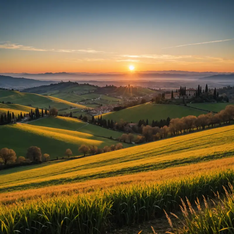 Alba e tramonto in collina d’inverno: esperienze autentiche tra Lucca e Versilia