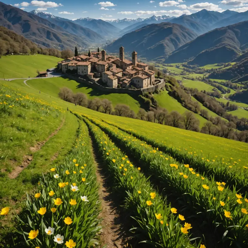Primavera in arrivo: come vivere le prime fioriture e i trekking leggeri tra Lucca e Garfagnana