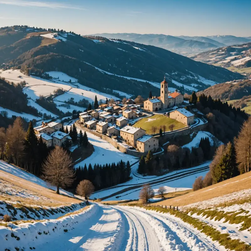 Weekend d’inverno tra colline e borghi della Montagna Pistoiese: idee per tutti