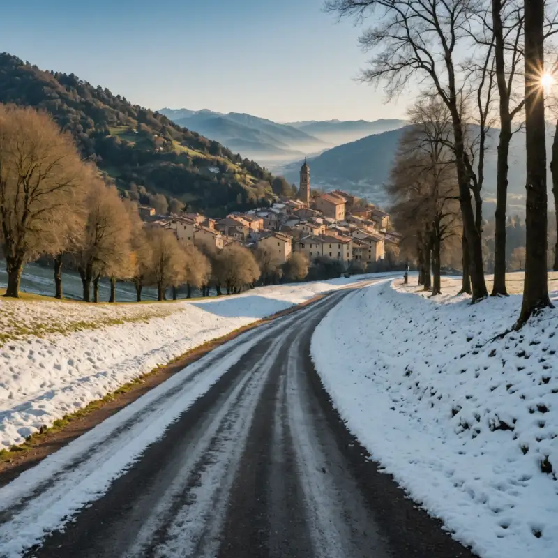 Itinerari d’inverno: scoprire la neve tra Lucca e la Media Valle del Serchio