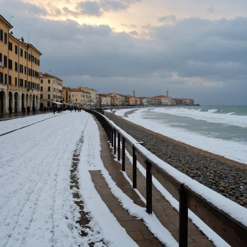 Meteo neve e webcam: vivere l’inverno tra Livorno e dintorni