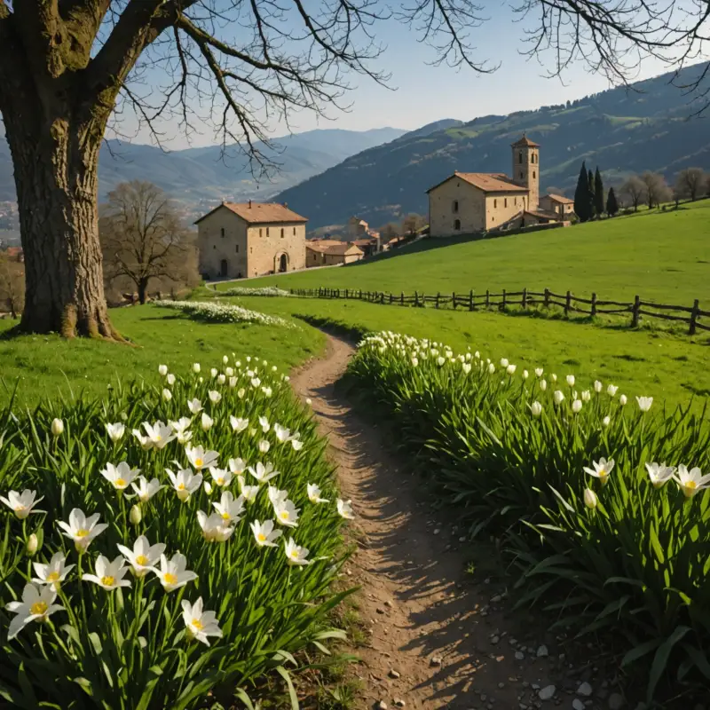 Primavera in arrivo: esplorare la Valdinievole e Pistoia tra primi trekking e fioriture