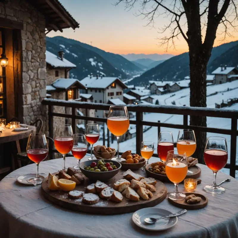 L’aperitivo in baita all’Abetone: un’esperienza autentica tra natura e sapori invernali