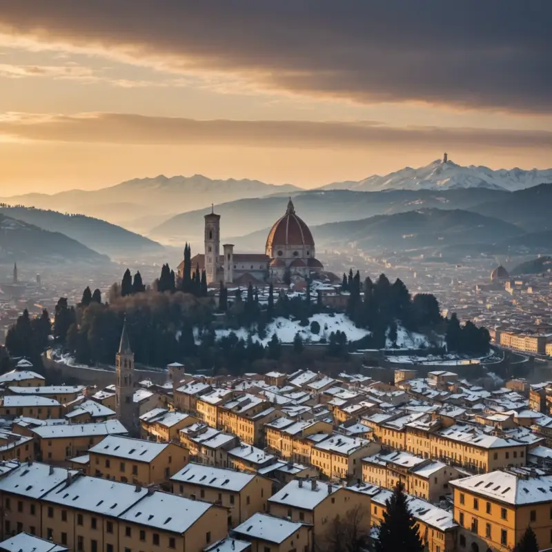 Nebbie Invernali e Atmosfere ‘Mood’: Un Viaggio Suggestivo tra Montagna Fiorentina e Firenze