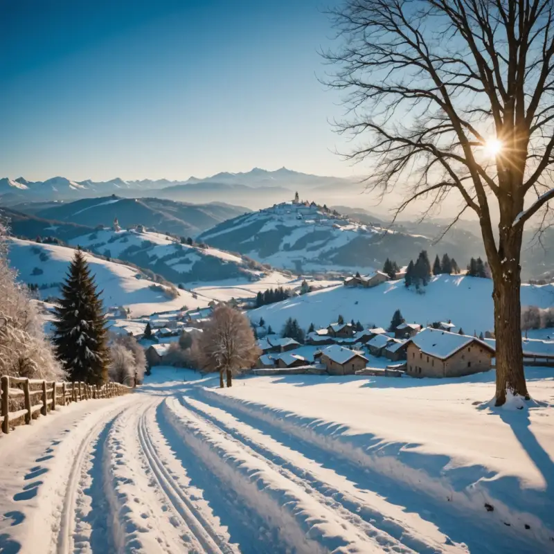 Scoprire le Colline Metallifere in inverno: itinerari tra neve, webcam e paesaggi suggestivi