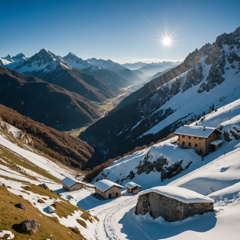 Benessere d’inverno tra le Alpi Apuane: esperienze termali e itinerari unici