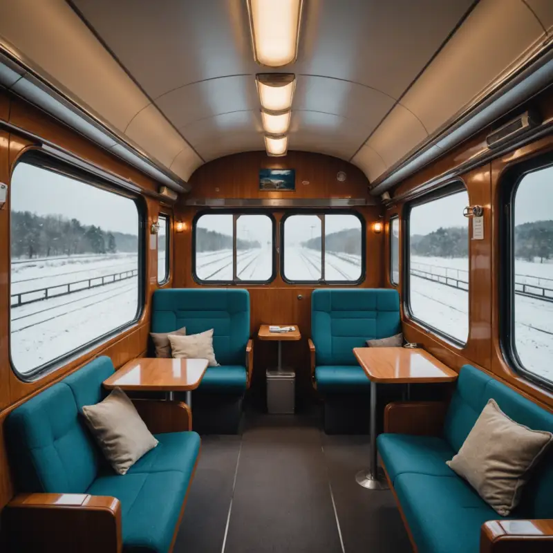 Viaggi in treno panoramico d’inverno: un’esperienza unica tra paesaggi, cultura e relax