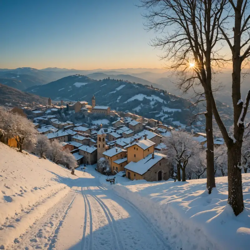 Scoprire e catturare la magia dei paesaggi invernali tra Pistoia e Valdinievole
