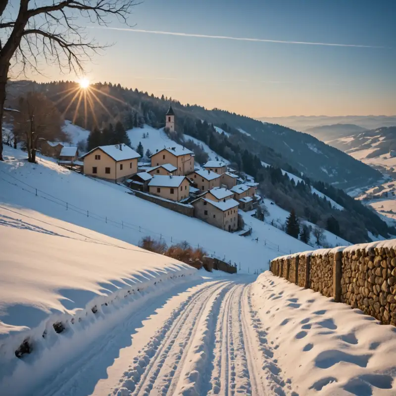 Viaggio tra colline e borghi d’inverno: esperienze autentiche e itinerari per tutti i gusti
