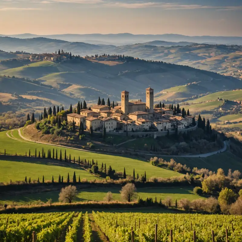 Scoprire i panorami del Chianti Fiorentino: itinerari invernali tra torri e punti panoramici